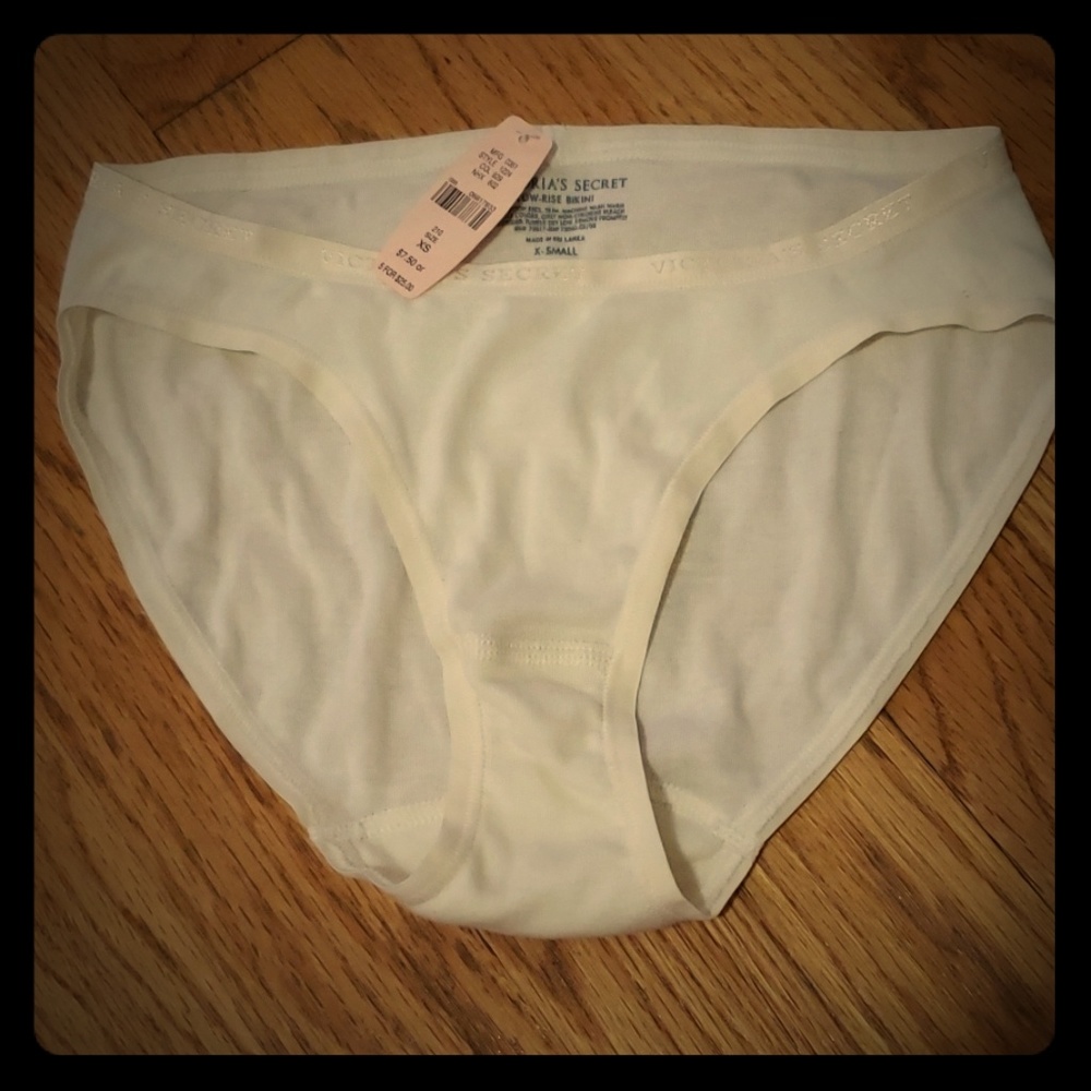 VS Low Rise Bikini Cotton Panties XS